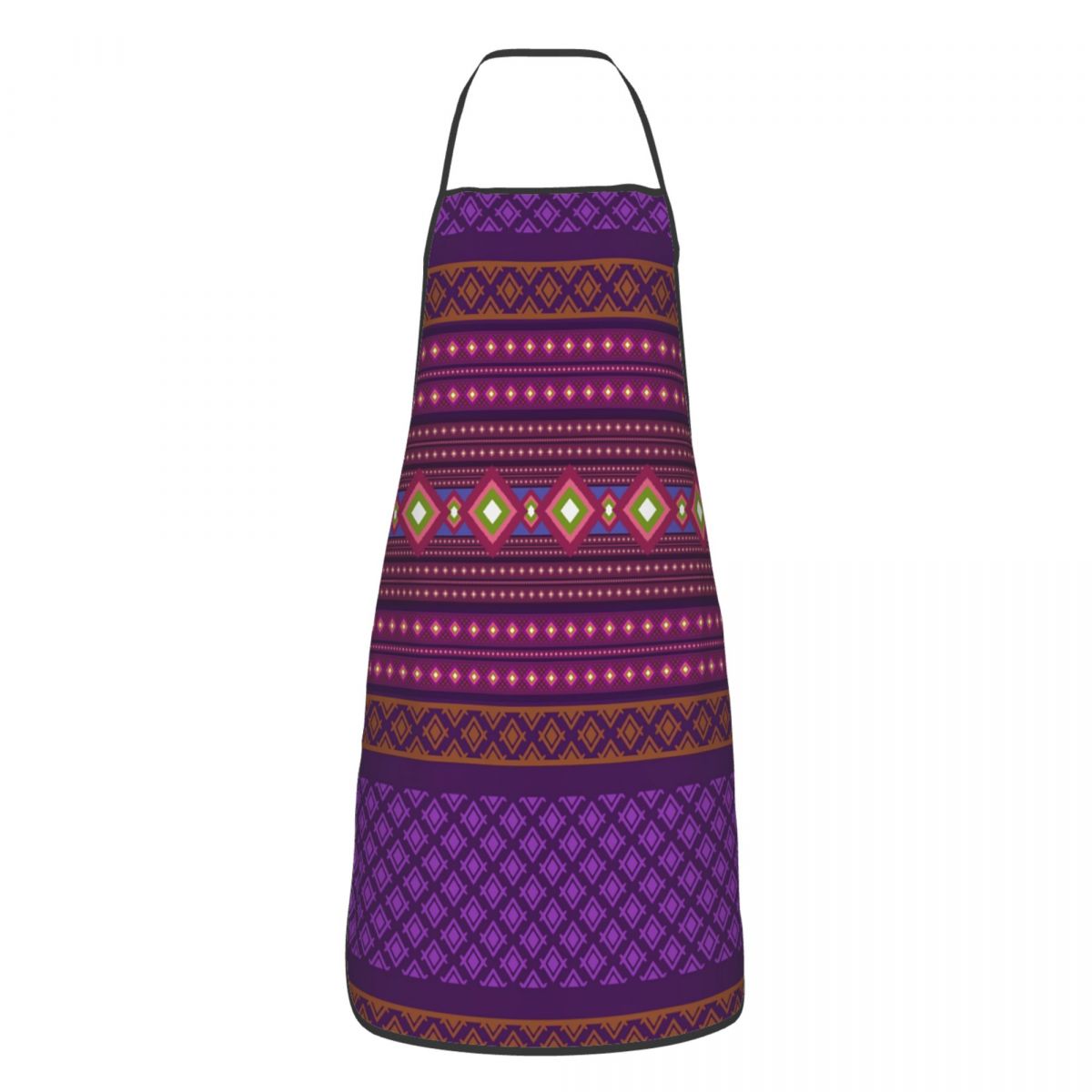 Ikat Woven Fabric - Celemek Pola Geometris Tribal Etnik Ikat