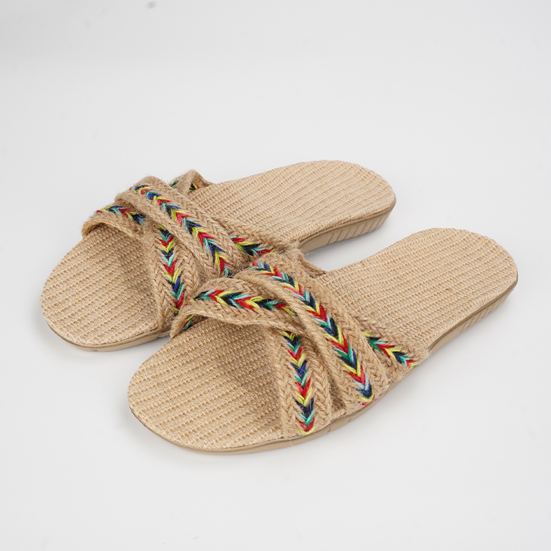 Ethnic Boho Fashion - Sendal Linen Wanita SHAJI untuk Musim