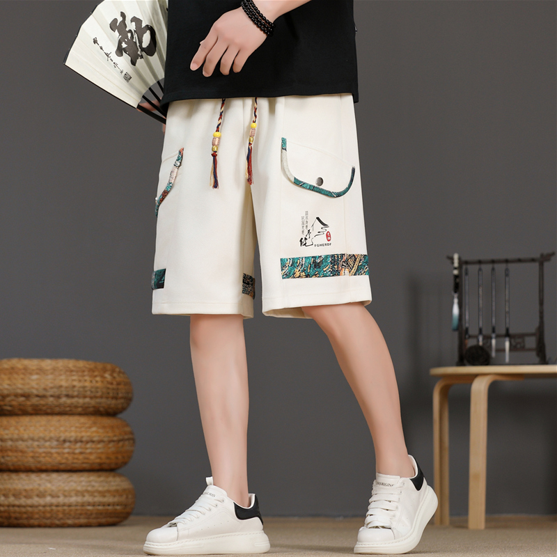 Urban Ethnic Fashion - Celana Pendek Pria Ice Silk 2025