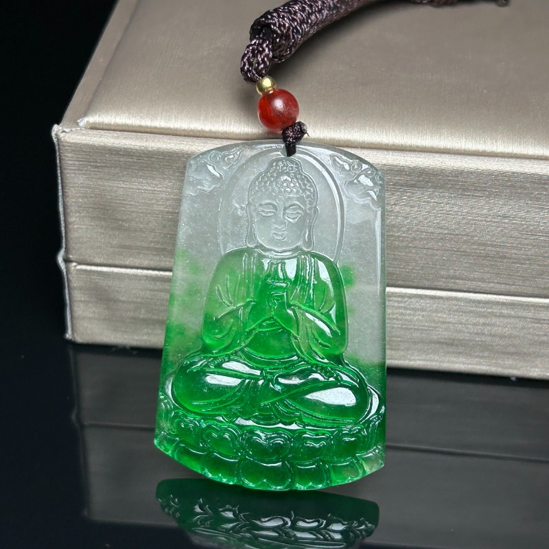Ethnic Fashion Brand - Liontin Merek High Ice Jade Gaya