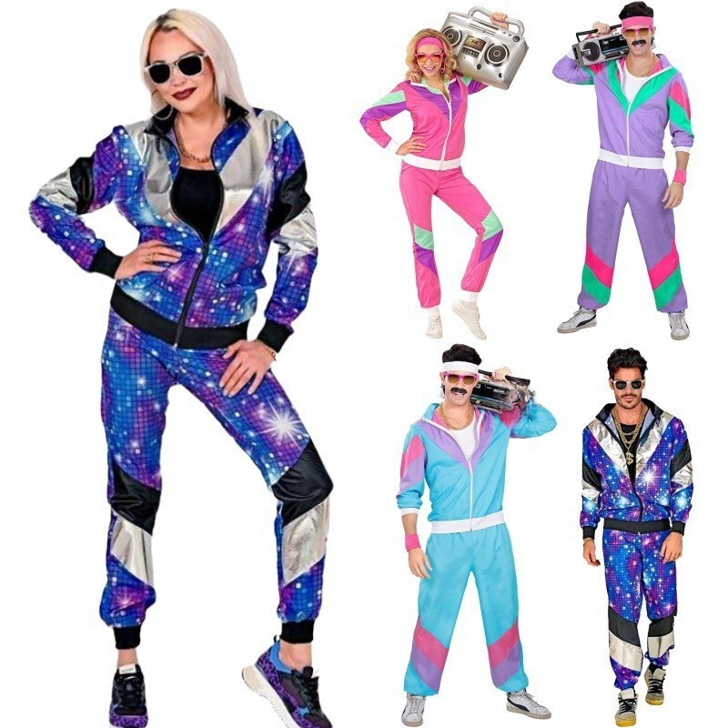 Ethnic Fashion Brand - Kostum Halloween Set Celana Panjang 80-an