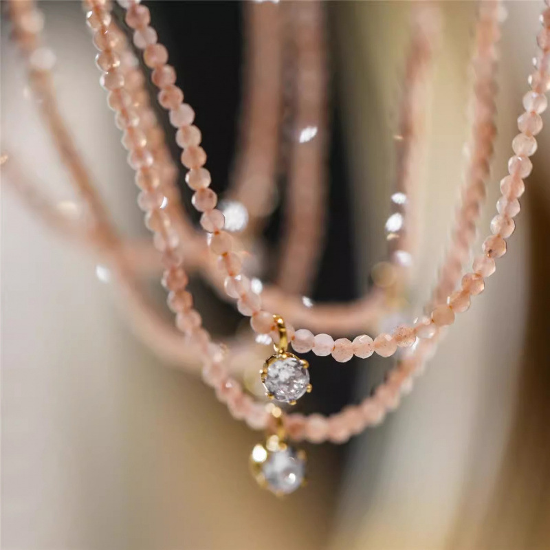 Ethnic Boho Fashion - Kalung Liontin Zirkon Seksi Vintage Fashion