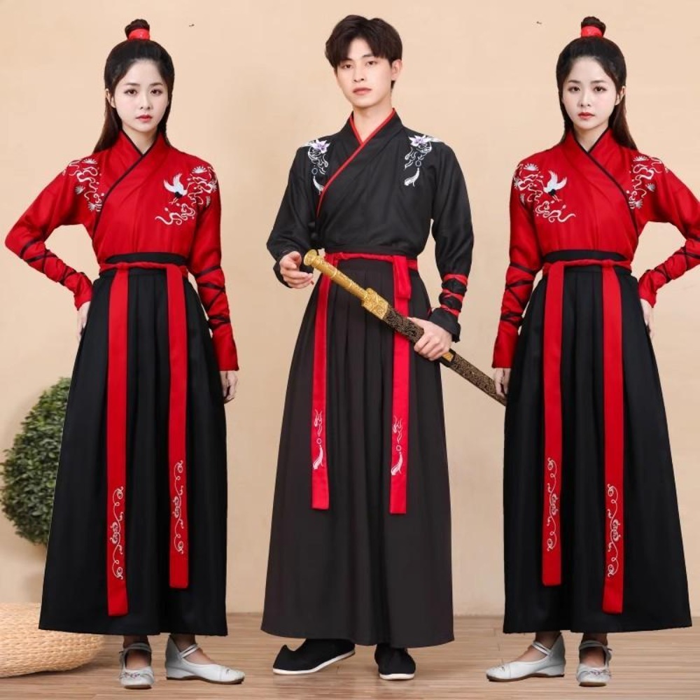Ethnic Style Dresses - Pakaian Tradisional Tiongkok Gaun Hanfu Kostum
