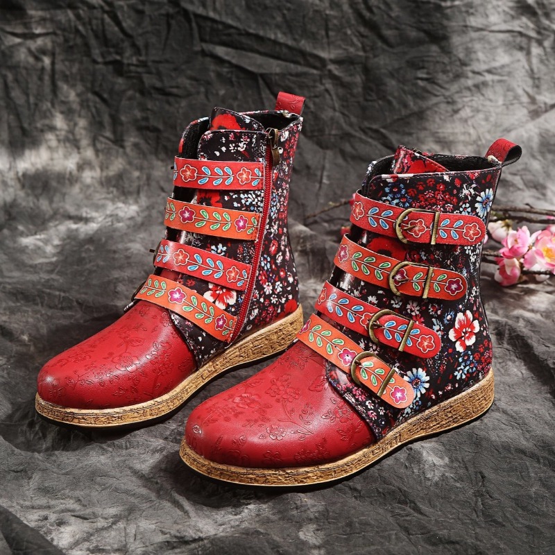 Ethnic Fashion Brand - Sepatu Bot Wanita Merk Ternama Musim