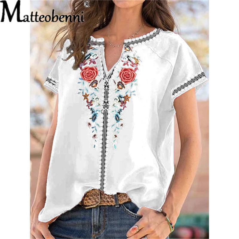 Kaus Lengan Pendek Gambar Ceta - Urban Ethnic Fashion ulasan dan harga