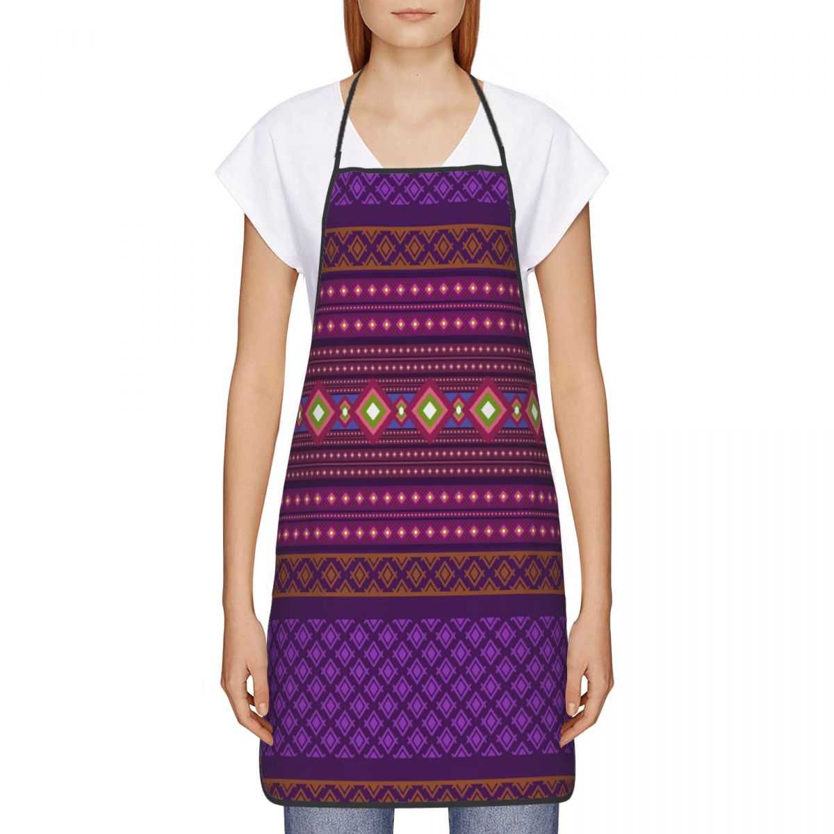 Celemek Pola Geometris Tribal  - Ikat Woven Fabric ulasan dan harga