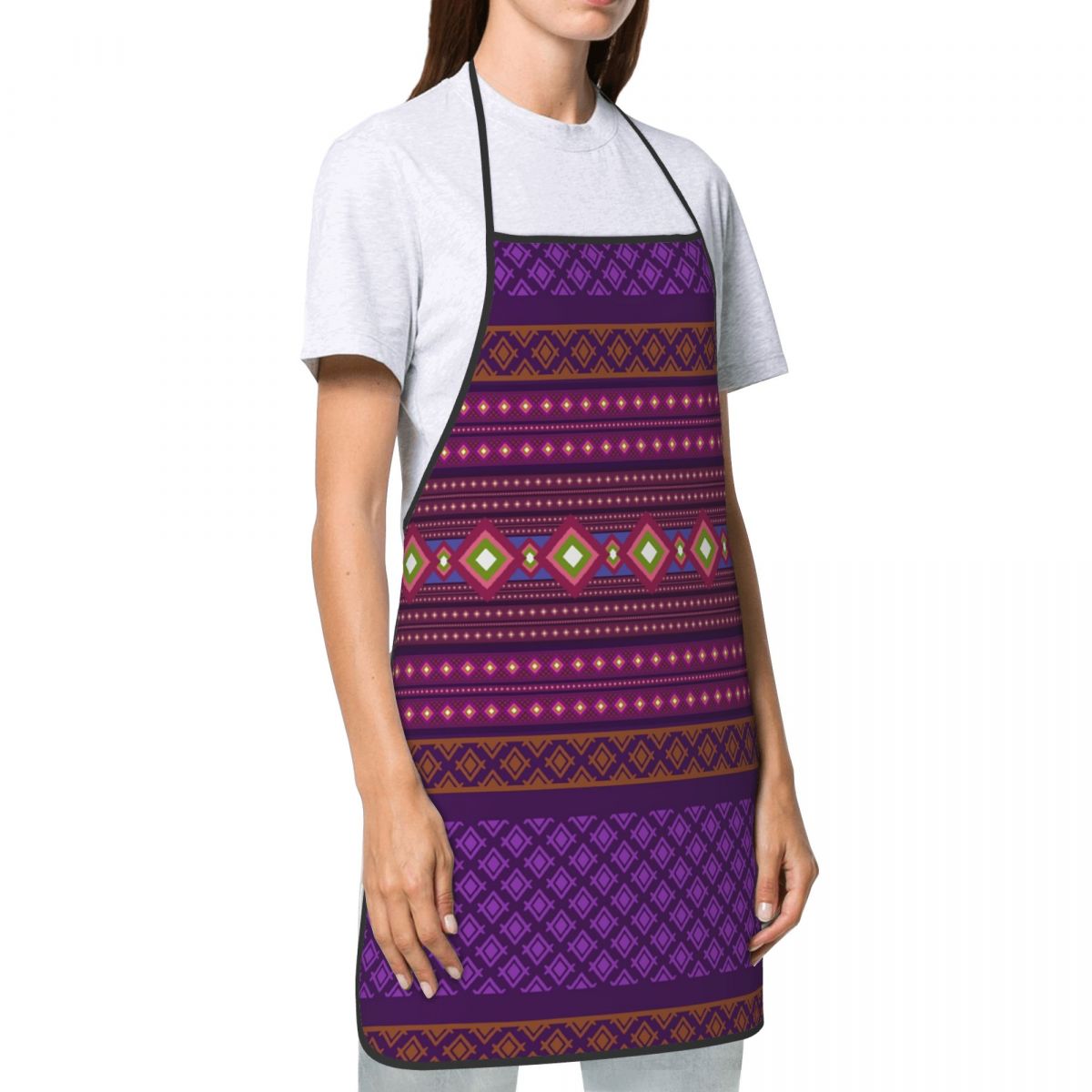 Celemek Pola Geometris Tribal  - Ikat Woven Fabric ulasan dan harga