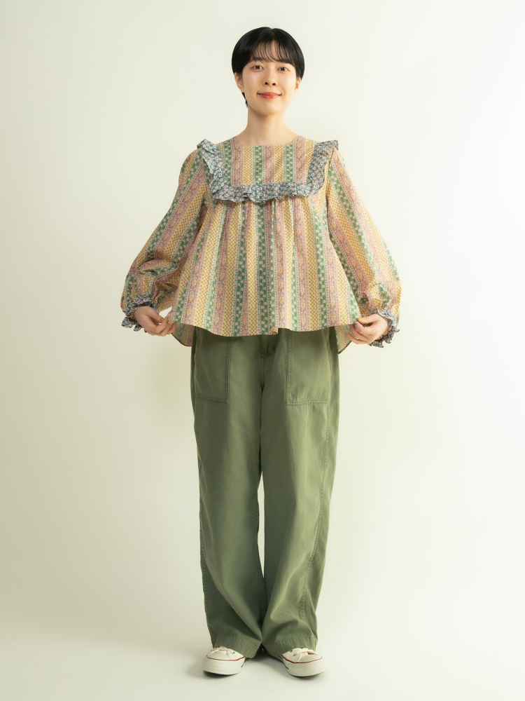 Kemeja Bermotif Bunga Manis de - Ethnic Fashion Brand ulasan dan harga