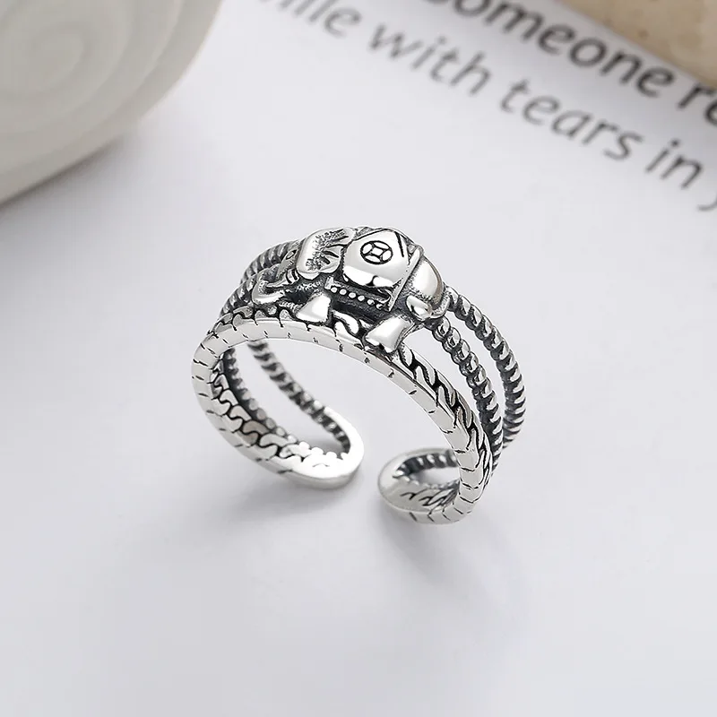 Perhiasan mode cincin terbuka  - Ethnic Fashion Designer ulasan dan harga