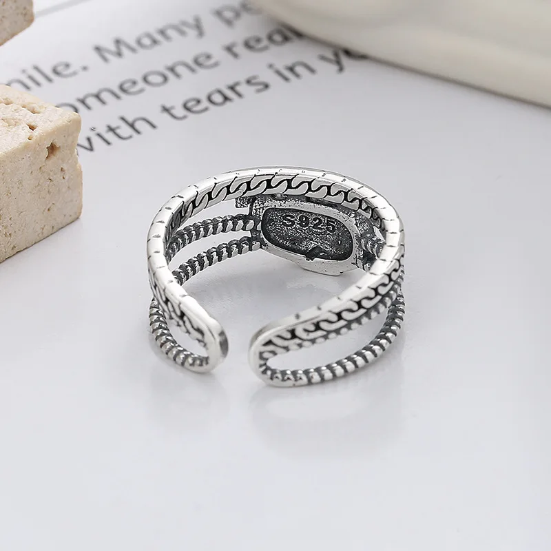 Perhiasan mode cincin terbuka  - Ethnic Fashion Designer ulasan dan harga