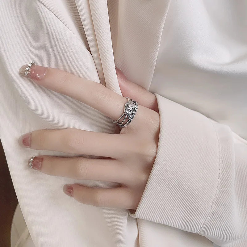 Perhiasan mode cincin terbuka  - Ethnic Fashion Designer ulasan dan harga