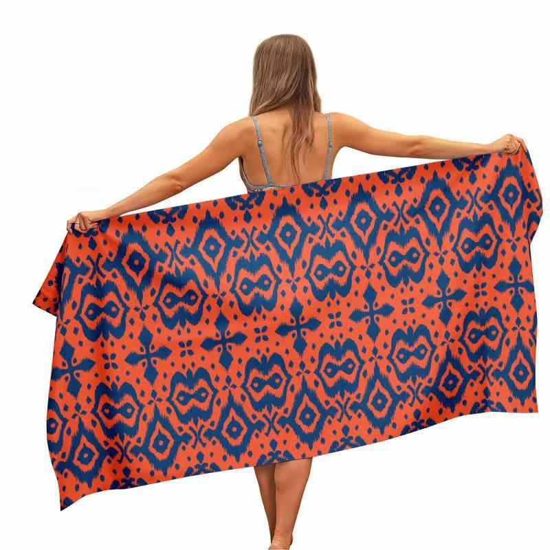 Handuk Pantai Motif Ikat Orany - Ikat Woven Fabric ulasan dan harga