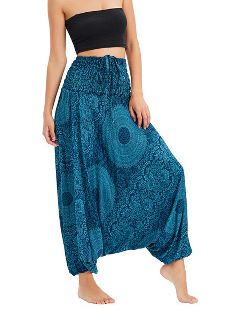Celana Baggy Wanita Kasual Mot - Ethnic Boho Fashion ulasan dan harga