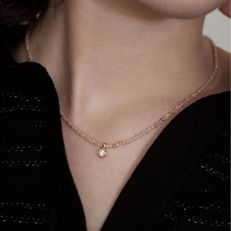 Kalung Liontin Zirkon Seksi Vi - Ethnic Boho Fashion ulasan dan harga
