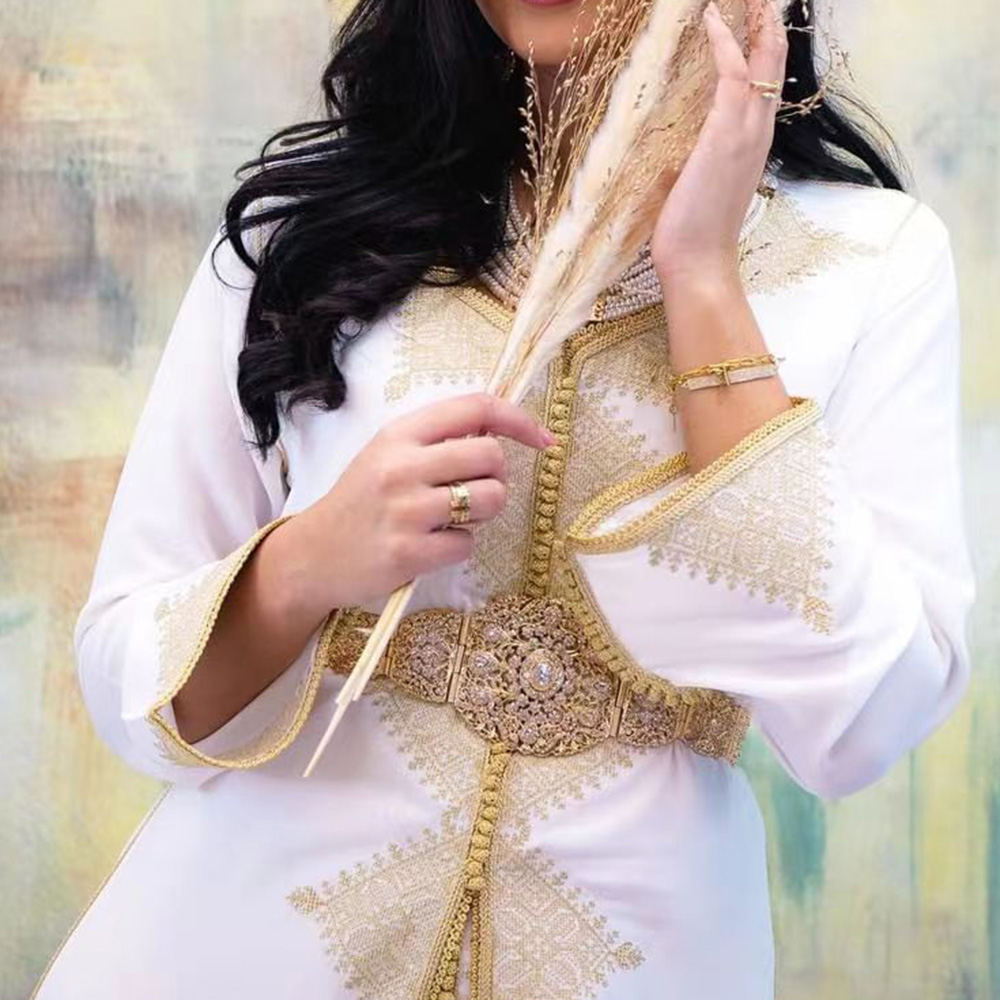 Sunspicems sabuk kristal untuk - Ethnic Style Dresses ulasan dan harga