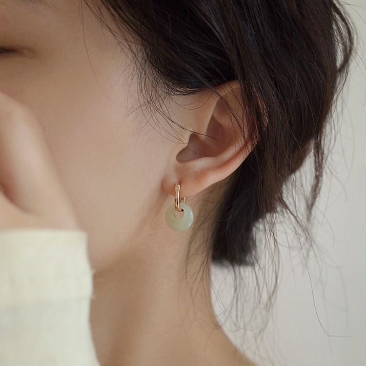 Sam Panda anting-anting Hoop g - Ethnic Fashion Designer ulasan dan harga