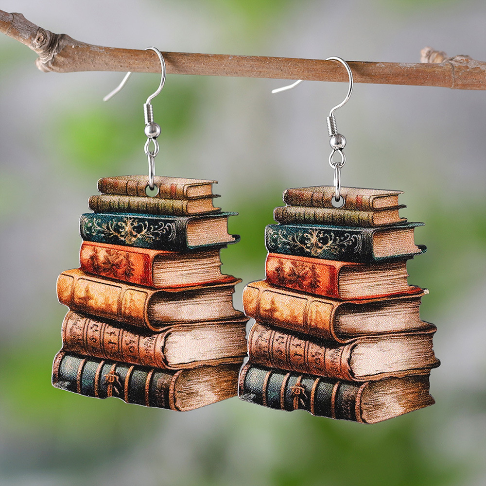Anting Liontin Buku Musim Kelu - Ethnic Fashion Book ulasan dan harga