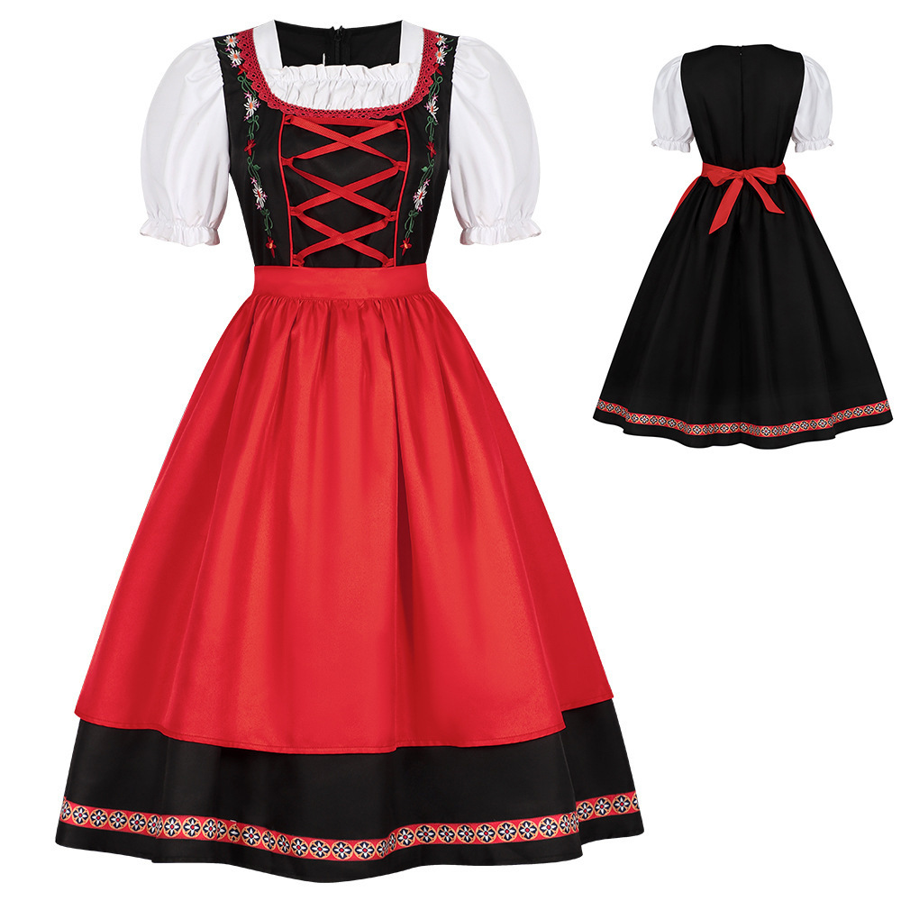 Kostum Oktoberfest Jerman Baru - Ethnic Style Dresses ulasan dan harga