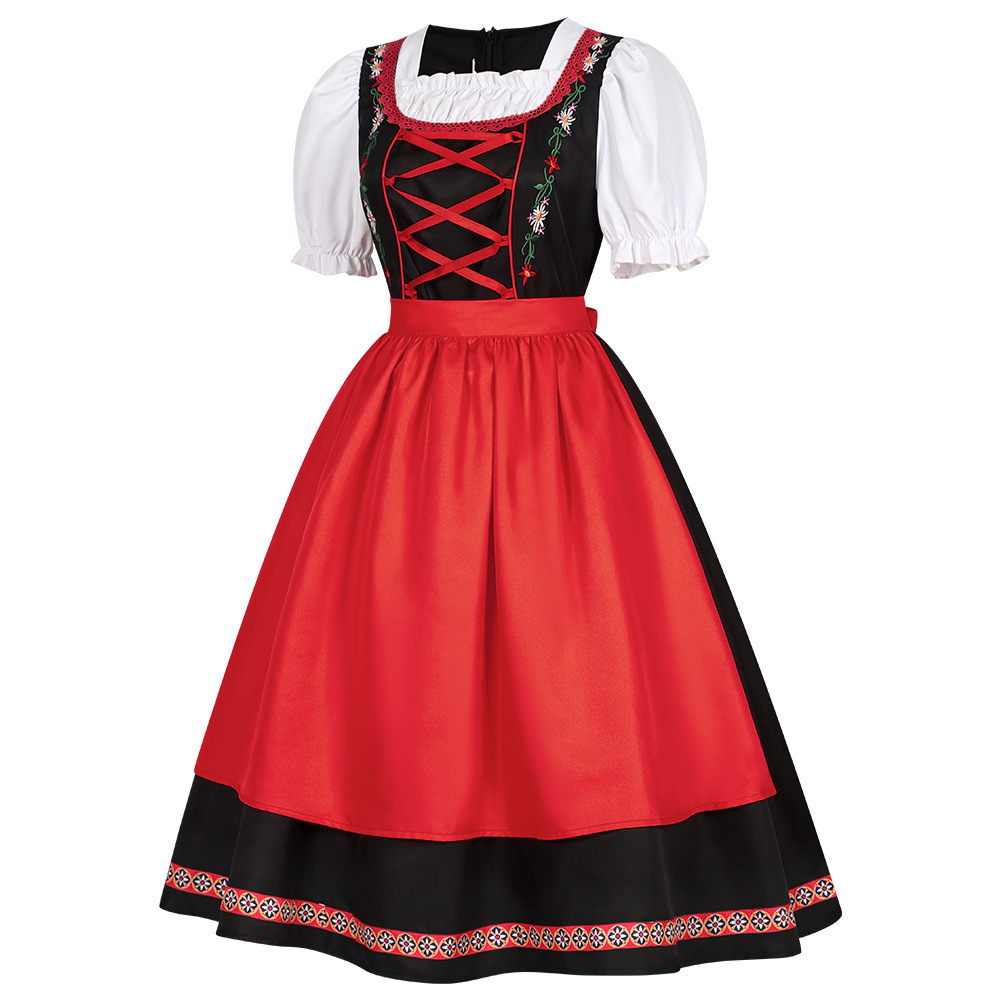 Kostum Oktoberfest Jerman Baru - Ethnic Style Dresses ulasan dan harga