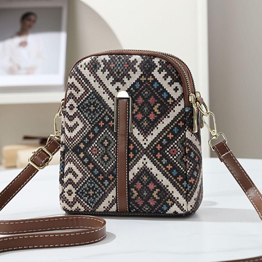 Tas Ponsel Motif Gaya Bohemian - Ethnic Boho Fashion ulasan dan harga