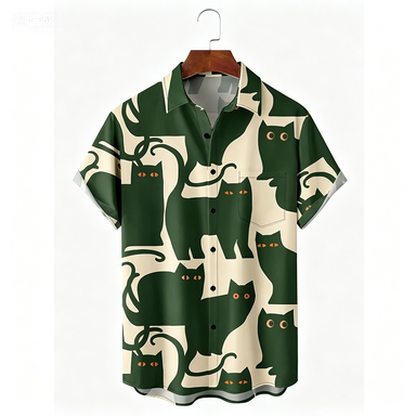 Kemeja Kucing Bunga Pantai Haw - Ethnic Clothing & Online Fashion Store Khaadi Us ulasan dan harga