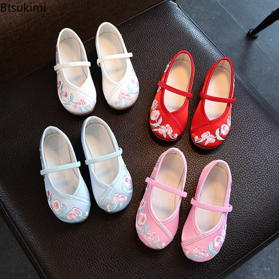 Sepatu Datar Hanfu Anak-anak B - Ethnic Style Dresses ulasan dan harga