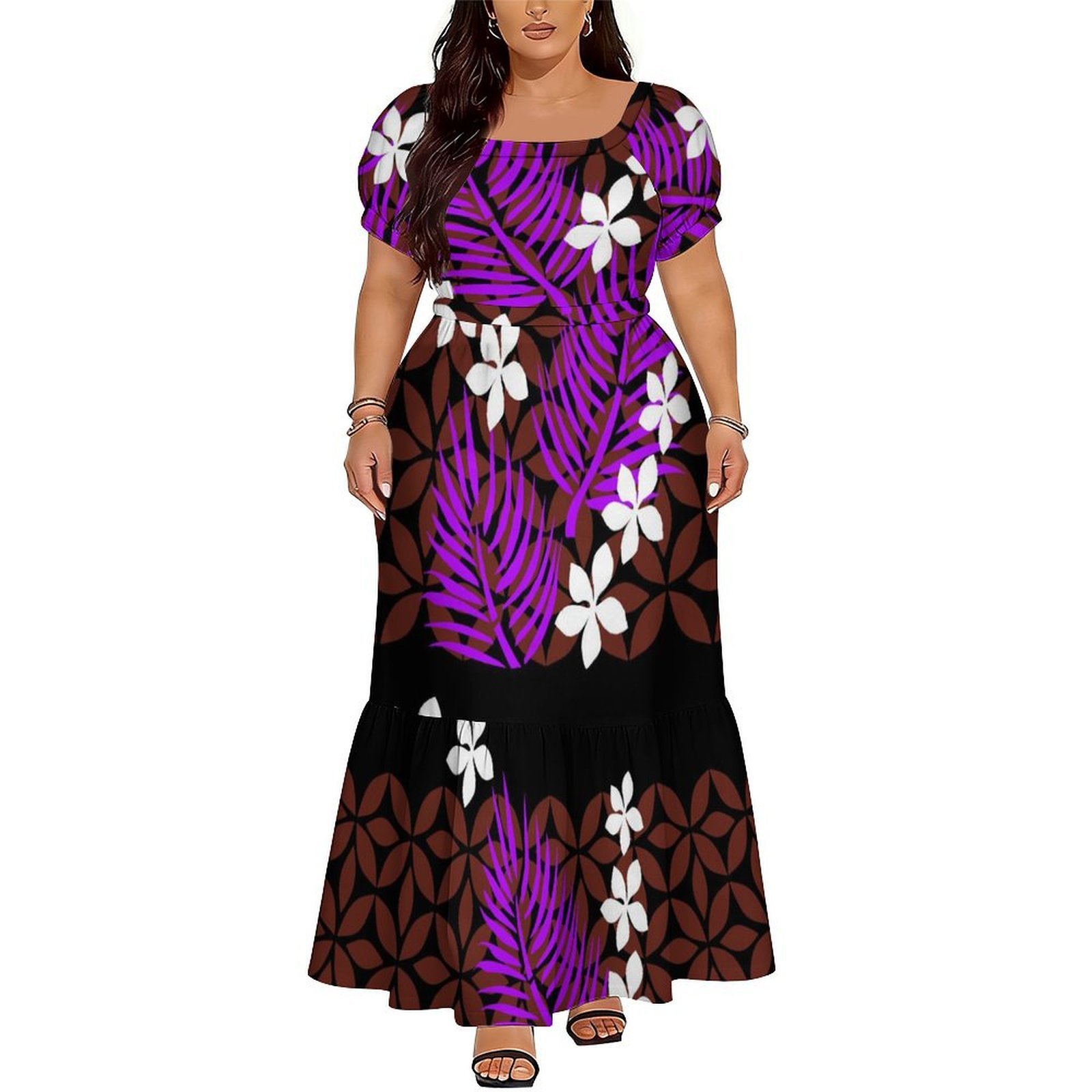 Gaun Wanita Lengan Pendek yang - Ethnic Style Dresses ulasan dan harga